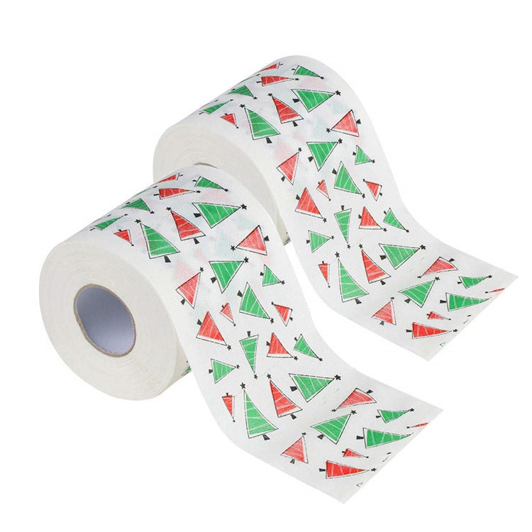 Christmas Toilet Roll Paper Home Santa Claus Bath Toilet Roll Paper Christmas Supplies Xmas Decor Tissue Roll