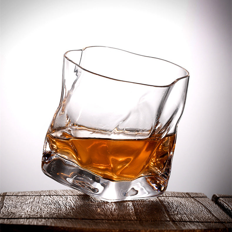 Japanese Style Twisted Whiskey Bar Foreign Glass