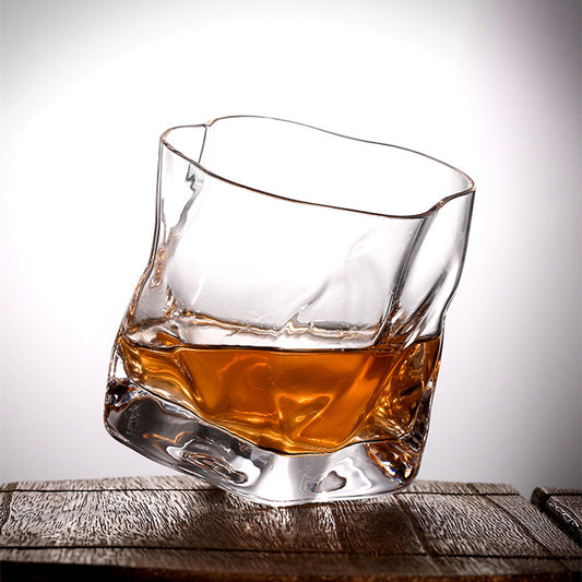 Japanese Style Twisted Whiskey Bar Foreign Glass